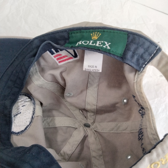 Rolex Club OCR 2011 men's US sailing hat Baseball Cap Rare - Picture 7 of 15